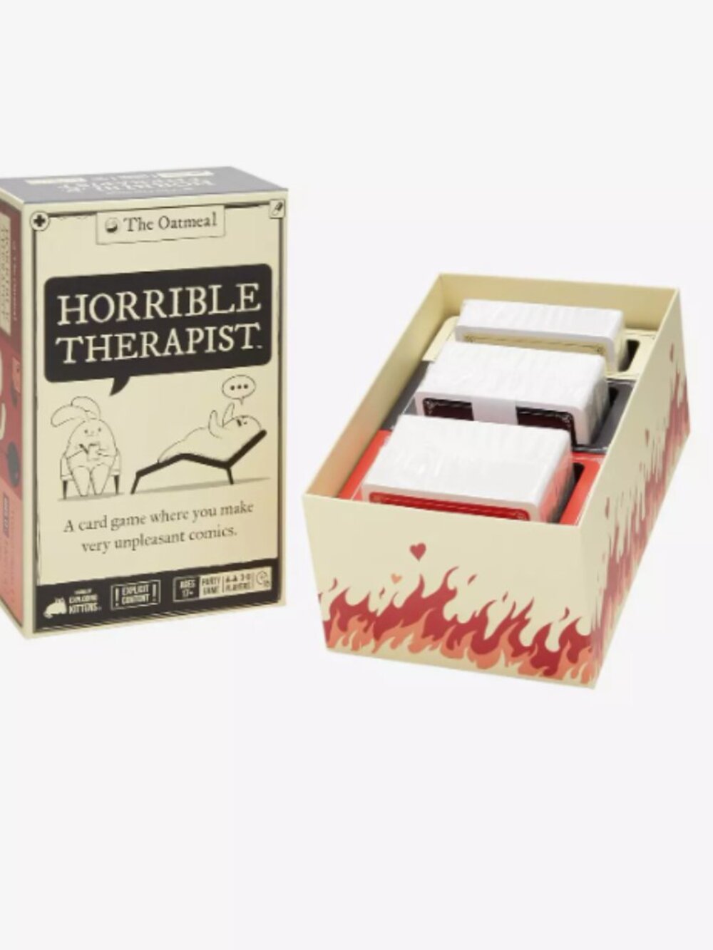 Horrible Therapist Extra Horrible Edition Card Game NWT